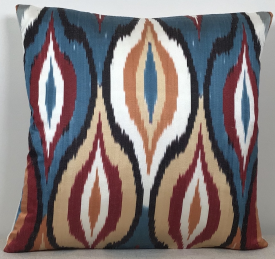 Ikat Pillow ( 16X16 in. )