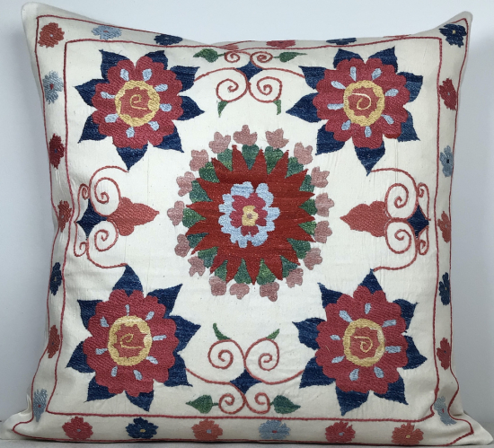 Suzani Pillow ( 50 X 50 Cm )