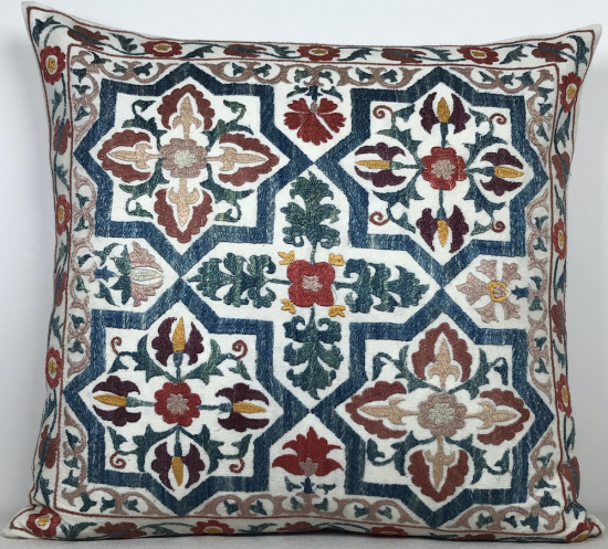 Suzani Pillow ( 50 X 50 Cm )