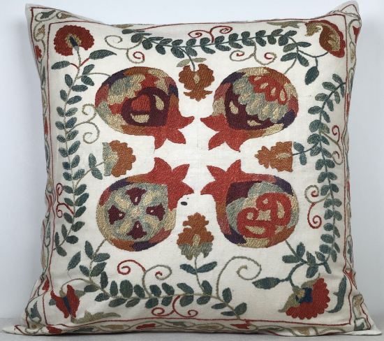 Suzani Pillow ( 50 X 50 Cm )