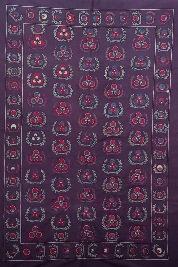 Suzani Silk Panel ( 100 X 150 Cm )