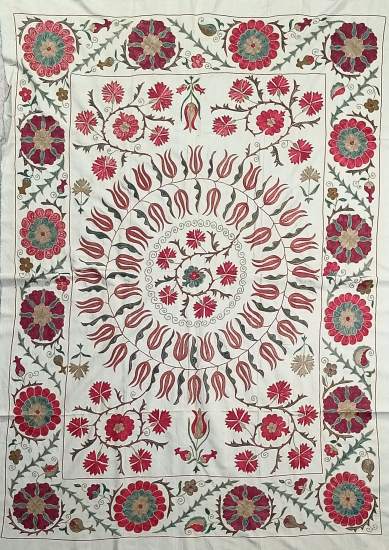Suzani Table Cover ( 120 X 170 Cm )