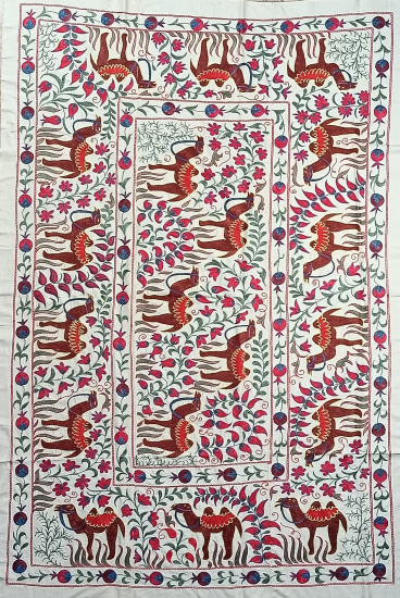 Suzani Table Cover ( 135 X 200 Cm )