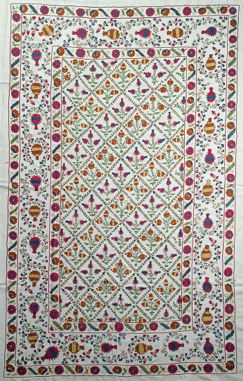 Suzani Table Cover ( 140 X 225 Cm )