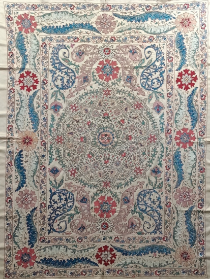 Suzani Table Cover ( 145 X 195 Cm )