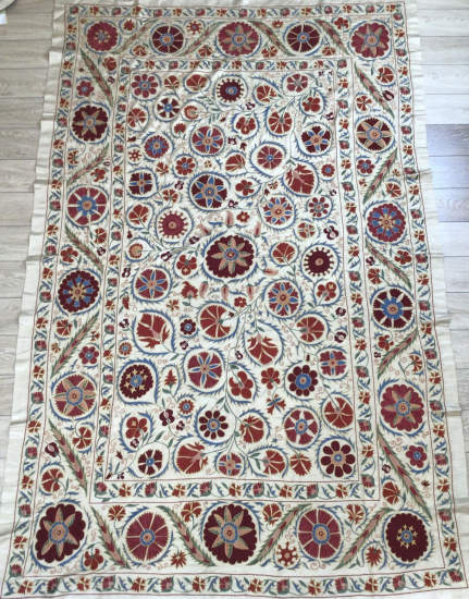 Suzani Table Cover ( 145 X 225 Cm )