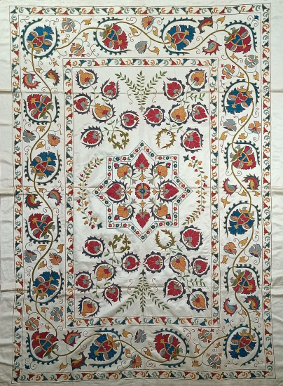 Suzani Table Cover ( 155 X 200 Cm )