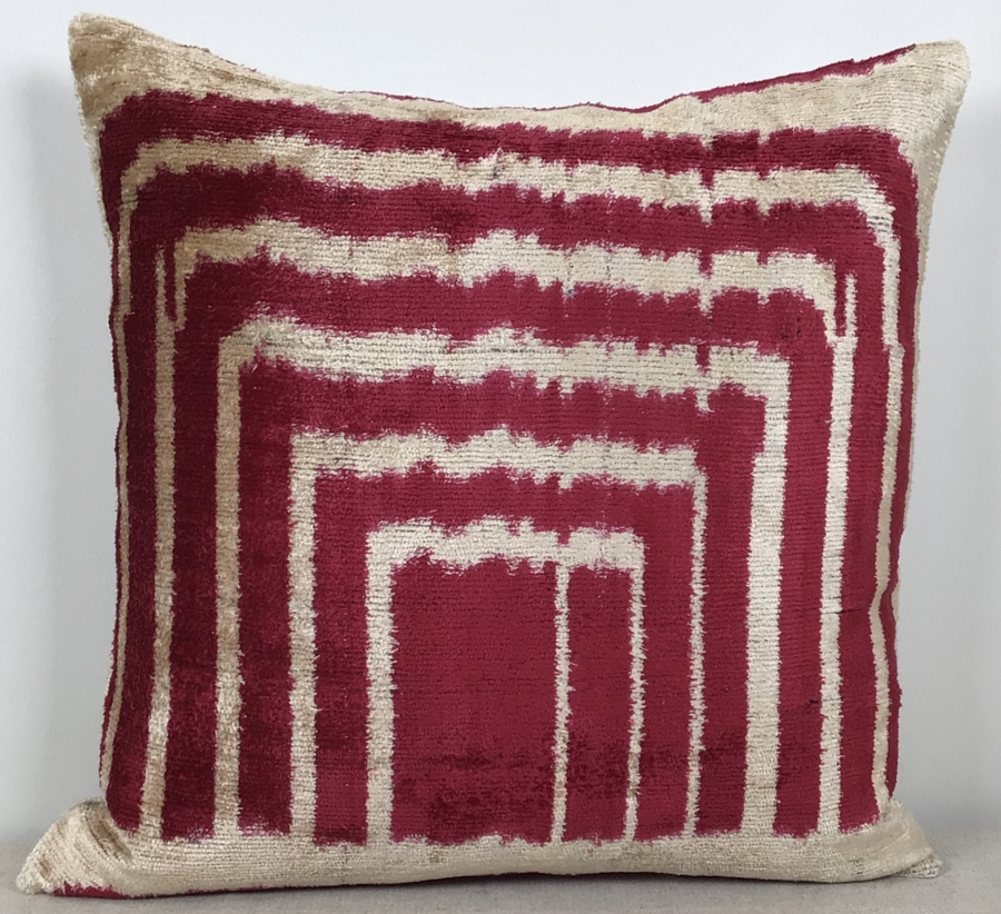 Red Pillow  (60X60 cm )