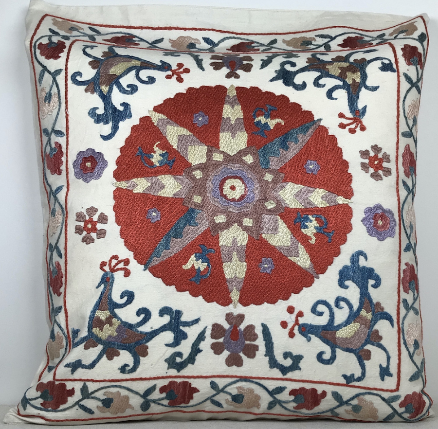 Suzani Pillow ( 50 X 50 Cm )