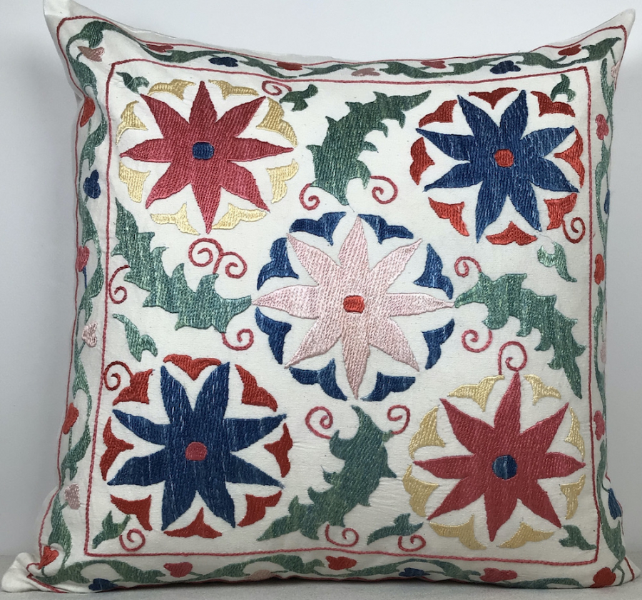 Suzani Pillow ( 50 X 50 Cm )