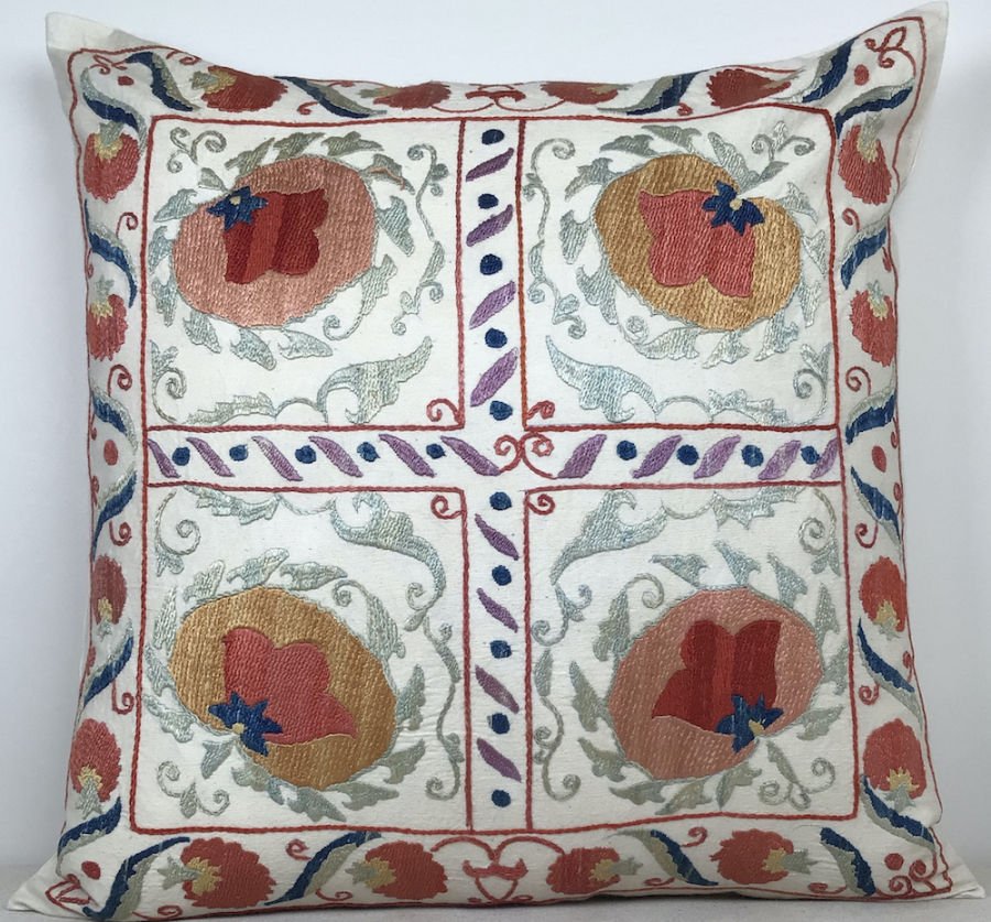 Suzani Pillow ( 50 X 50 Cm )