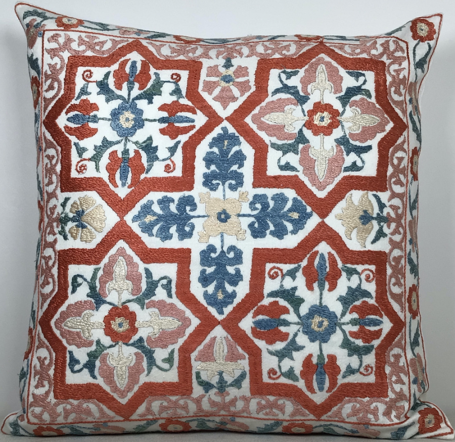 Suzani Pillow ( 50 X 50 Cm )