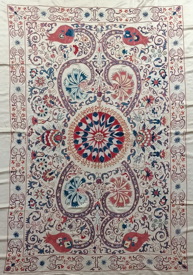 Suzani Table Cover ( 130 X 195 Cm )