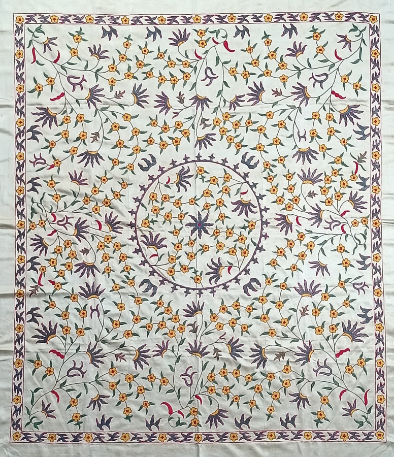 Suzani Table Cover ( 140 X 160 Cm )