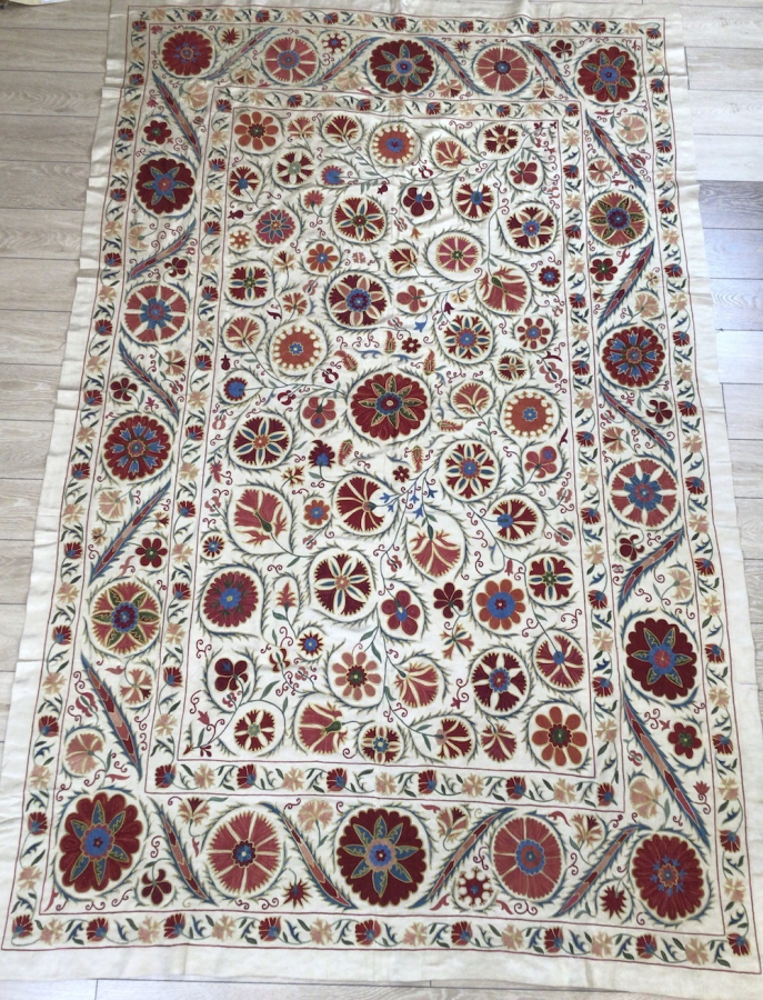 Suzani Table Cover ( 145 X 225 Cm )