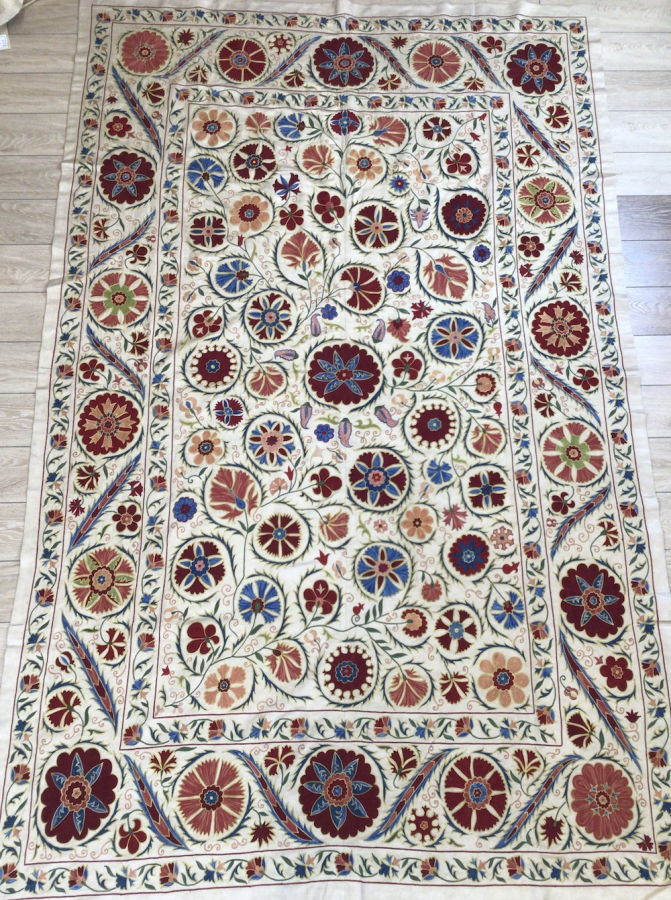 Suzani Table Cover ( 145 X 230 Cm )