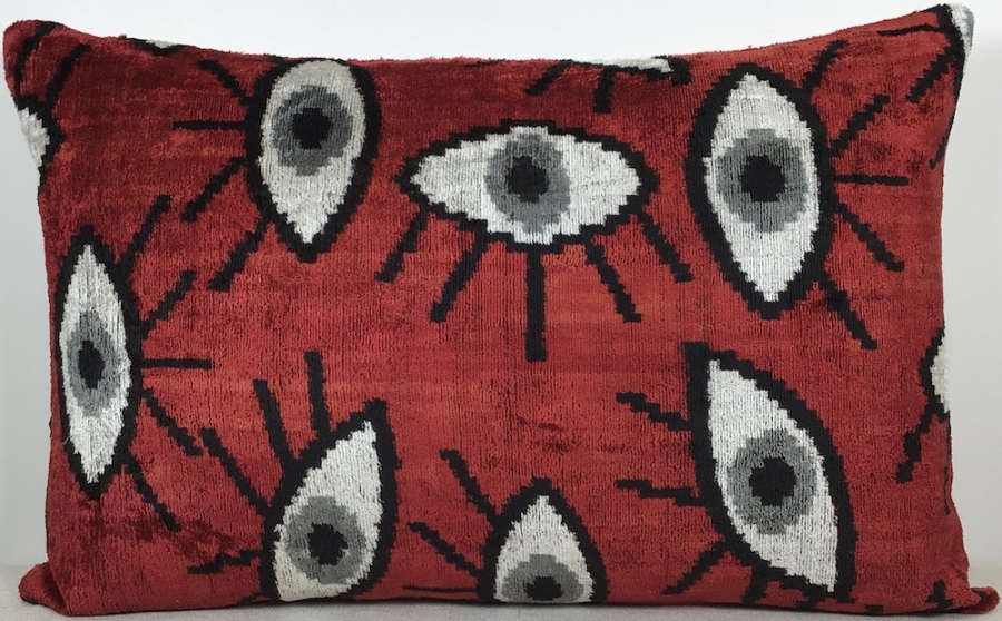 Velvet Pillow ( 40 X 60 Cm )