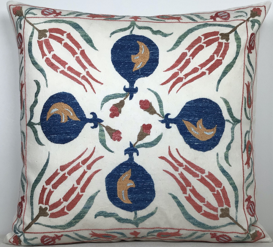 Suzani Pillow ( 50 X 50 Cm )